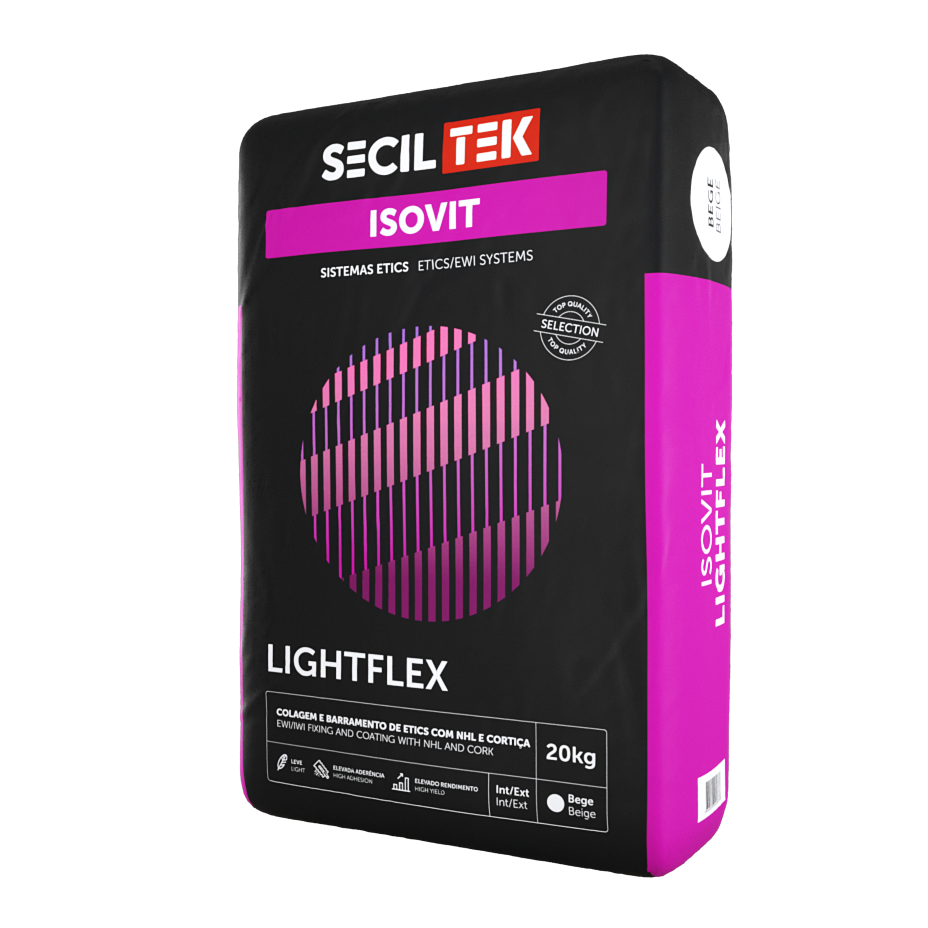 SecilTek Isovit E-cork kleefmortel
