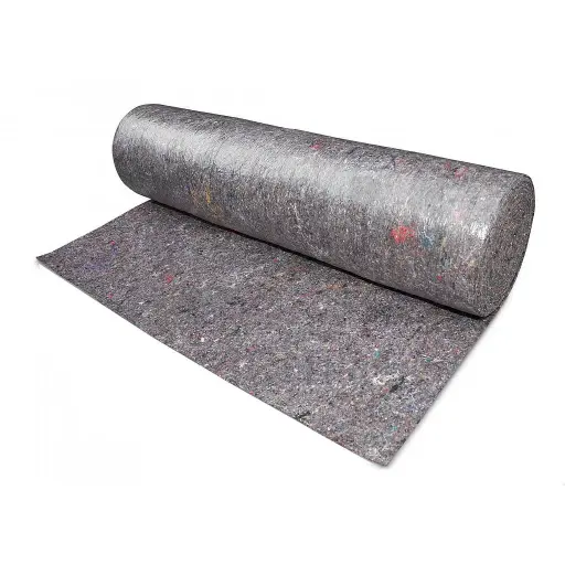 GelamPro Floor Protect - Toile de protection pour revêtements textiles - Feutre pour plâtre - 180 g - Rouleau de 1 x 25 m (33)