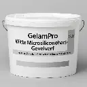 GelamPro Witte Microsiliconehars Gevelverf 12,5L – Waterafstotende & Elastische Premium Gevelverf voor Gevels, Sierpleister & Spuitkurk [32]