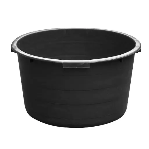 Auge de Maçon 90 Litres – Bac à Mélange Professionnel (Noir)